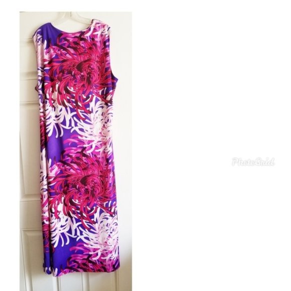 Kate & Mallory Sleeveless Maxi Dress 3X - Picture 2 of 3